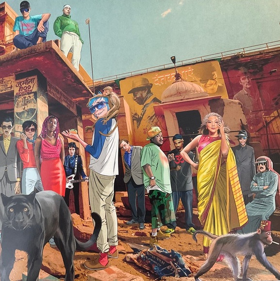 Gorillaz - पर्वत: The Mountain (2 x LP, Limited Yellow Edition)