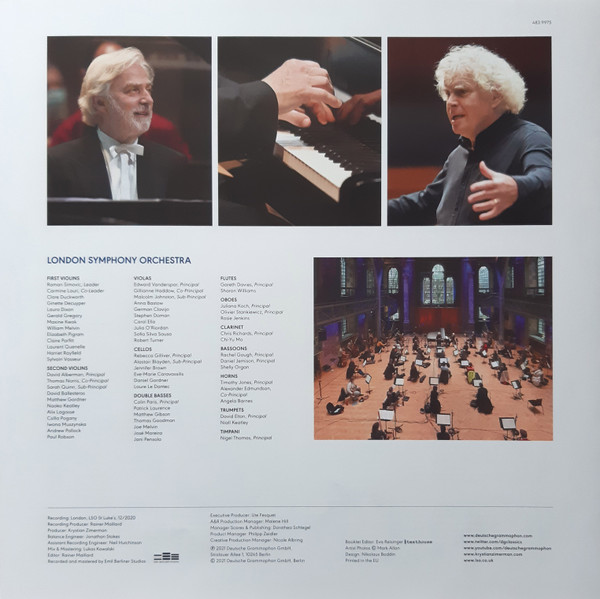 Krystian Zimerman, Simon Rattle, London Symphony Orchestra - Ludwig van Beethoven: Complete Piano Concertos (5 x LP, Box)
