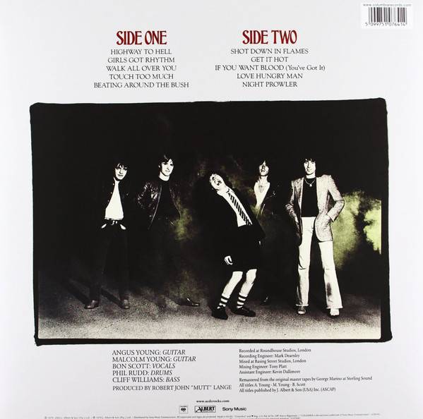 AC/DC ‎- Highway To Hell