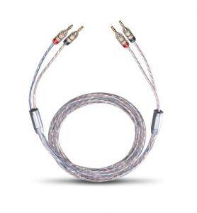 Кабель акустический Oehlbach 10737 Twin Mix Two (2x6мм./прозрачный),2х3.0м Banana 
