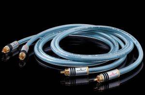 Кабель аналоговый OEHLBACH 13200 2RCA-2RCA (0.5 м./голубой)