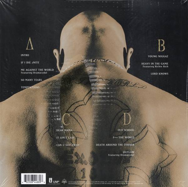 2Pac - Me Against The World (25th Anniversary, Limited Edition,180 gr)