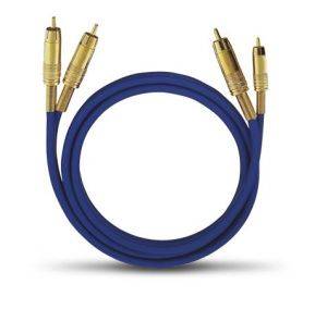 Кабель аналоговый OEHLBACH 2039 2RCA-2RCA (10.0 м./голубой)