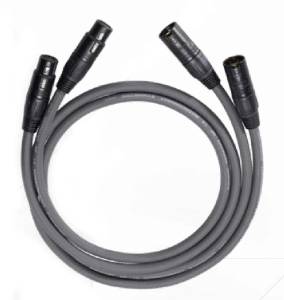 Кабель аналоговый OEHLBACH 2014 2XLR-C - 2XLR-P (0.75 м./серый)