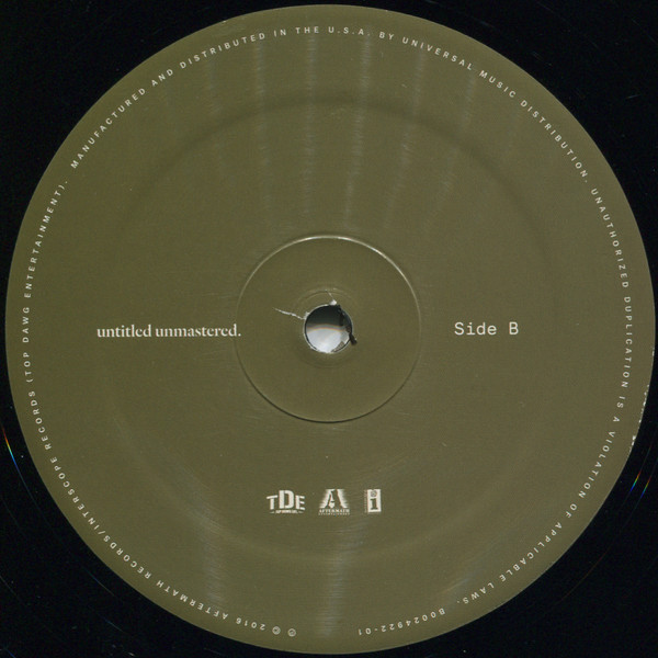 Kendrick Lamar - Untitled Unmastered.