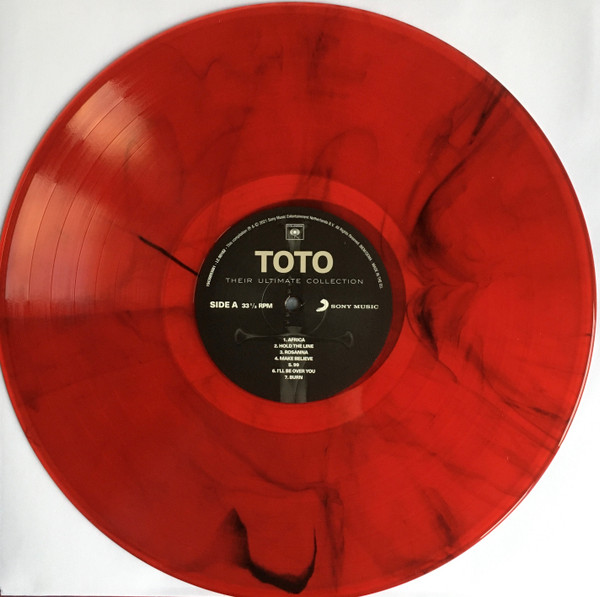 Toto - Their Ultimate Collection (Limited Edition, Red With Black Smoke)