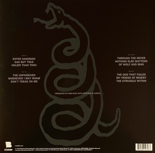Metallica ‎– Metallica