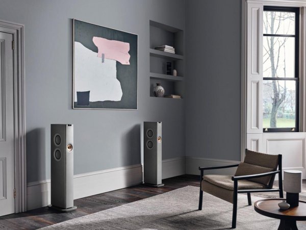Напольная акустика KEF LS60 Wireless, Titanium Grey