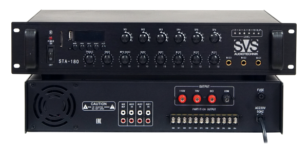 Микшер-усилитель SVS Audiotechnik STA-180