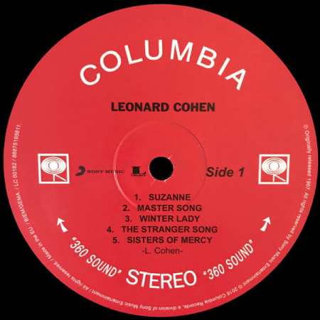 Leonard Cohen - Songs Of Leonard Cohen