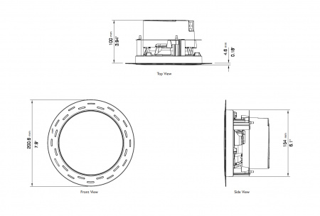 KEF Ci130QRfl Flush MT 5.25