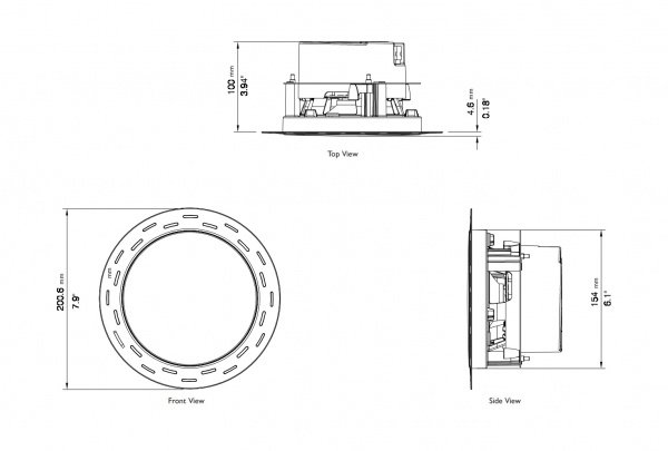 KEF Ci130QRfl Flush MT 5.25