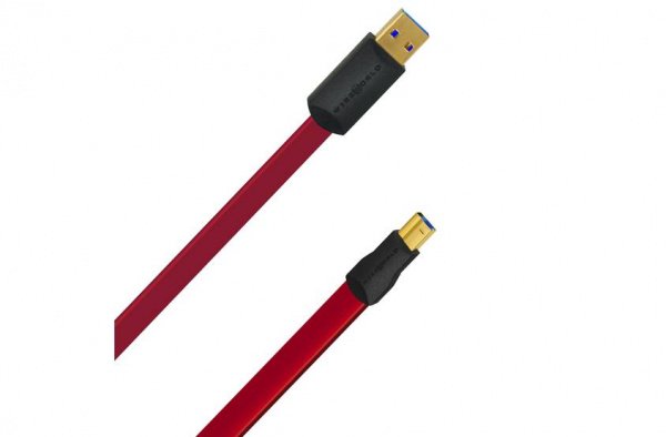 Wireworld Starlight USB 3.0 A-B Flat Cable 1.0m