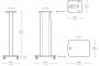 KEF S2 Floor Stand