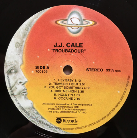 J.J. Cale - Troubadour (Limited Edition, 180 gr)