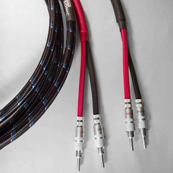 DH Labs Q-10 Signature Speaker Cable Locking Bananas 2.5m