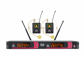 Радиосистема  XLine MD-262A-E (двухканальная c двумя поясными передатчиками)