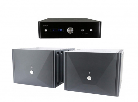 Комплект усилителей Audio-GD HE-1 + Audio-GD HE-2