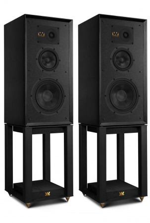 Полочная акустика Wharfedale Super Linton (with stand), Black Oak