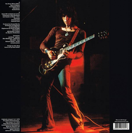 Jeff Beck ‎- Blow By Blow (180gr, Music on Vinyl)
