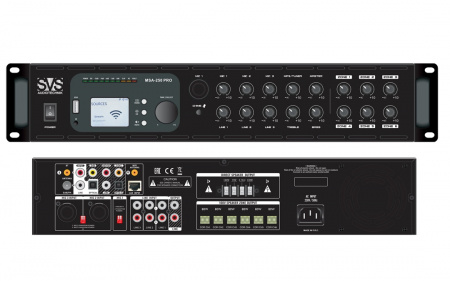 Микшер-усилитель SVS Audiotechnik MSA-250 PRO