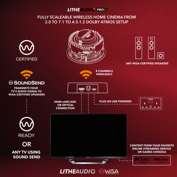 Lithe Audio LWFPRO комплект встраиваемой акустики