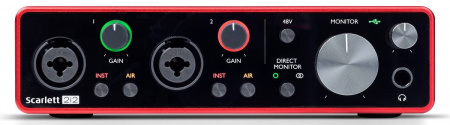 Focusrite Scarlett Solo 2I2 3nd Gen
