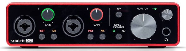 Focusrite Scarlett Solo 2I2 3nd Gen