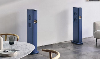 Напольная акустика KEF LS60 Wireless, Royal Blue