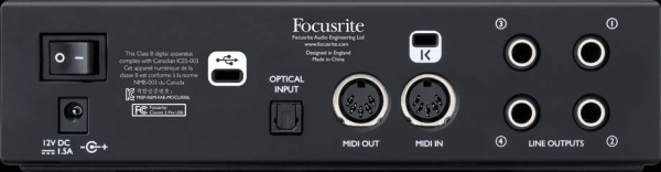 Focusrite Scarlett 18i8 3rd Gen