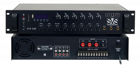 Микшер-усилитель SVS Audiotechnik STA-650