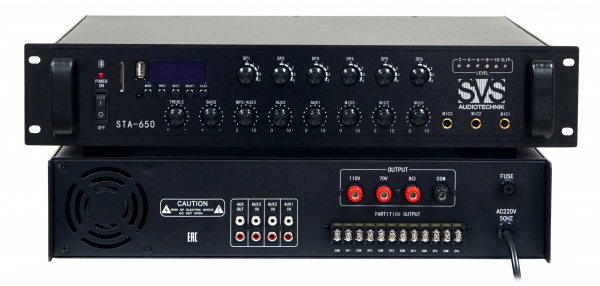 Микшер-усилитель SVS Audiotechnik STA-650