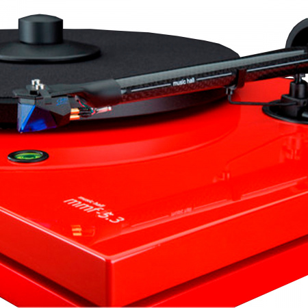 Music Hall MMF 5.3 High Gloss Ferrari Red