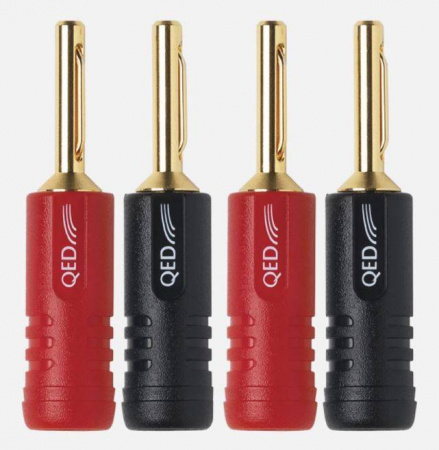 QED Screwloc ABS Banana (QE1880) 4 Set