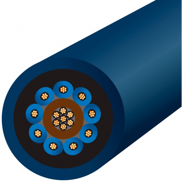 Силовой кабель Wire World Mini-Stratus Shilded Power Cord 1.0m