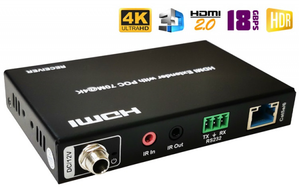 HDMI 2.0 матрица 4x4 с удлинением по UTP Dr.HD MA 446 EX90